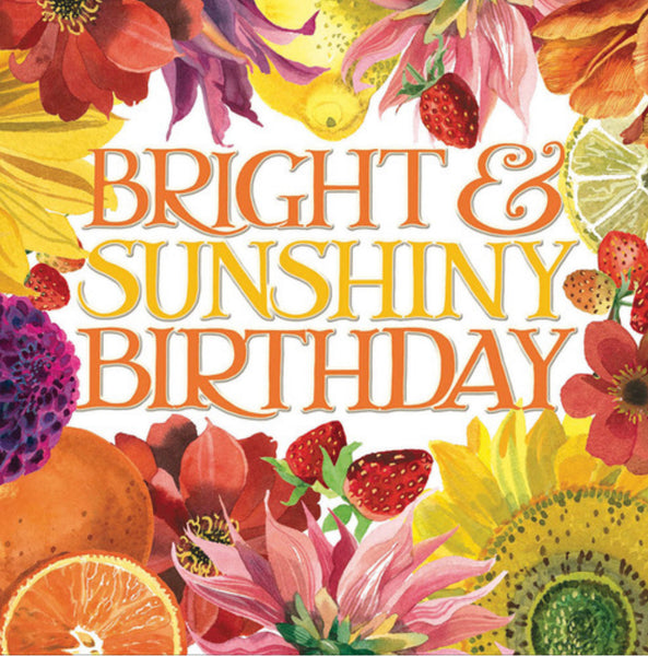 Emma Bridgewater Bright & Sunshiny Birthday Card