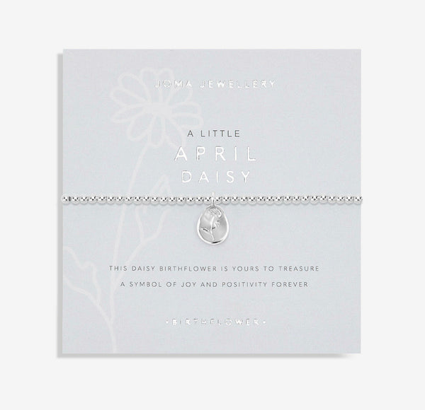 Joma Jewellery Birthflower A Little April Bracelet