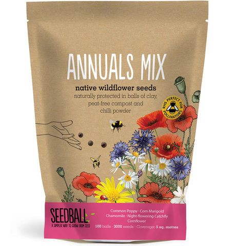 Seedball Annuals Mix Grab Bag