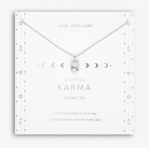 Joma Jewellery Affirmation Crystal A Little Karma Necklace