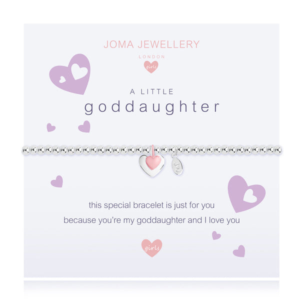 Joma Jewellery Girls A Little Goddaughter Bracelet