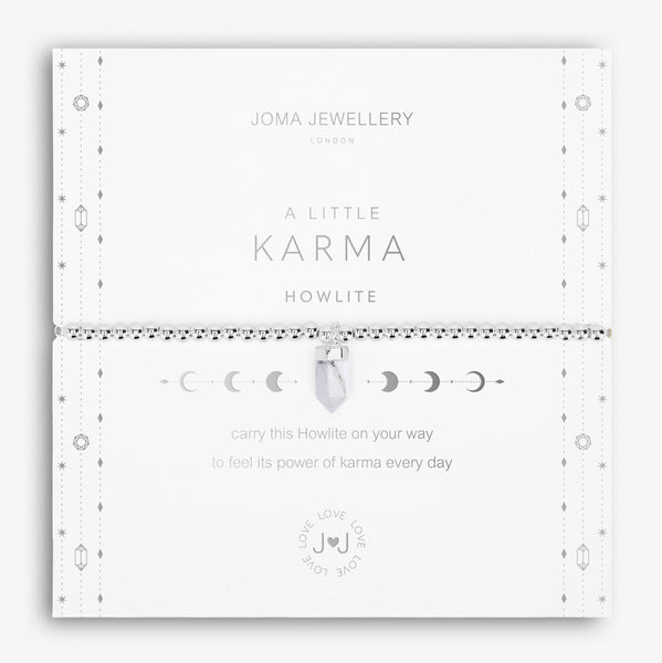 Joma Jewellery Affirmation Crystal A Little Karma Bracelet
