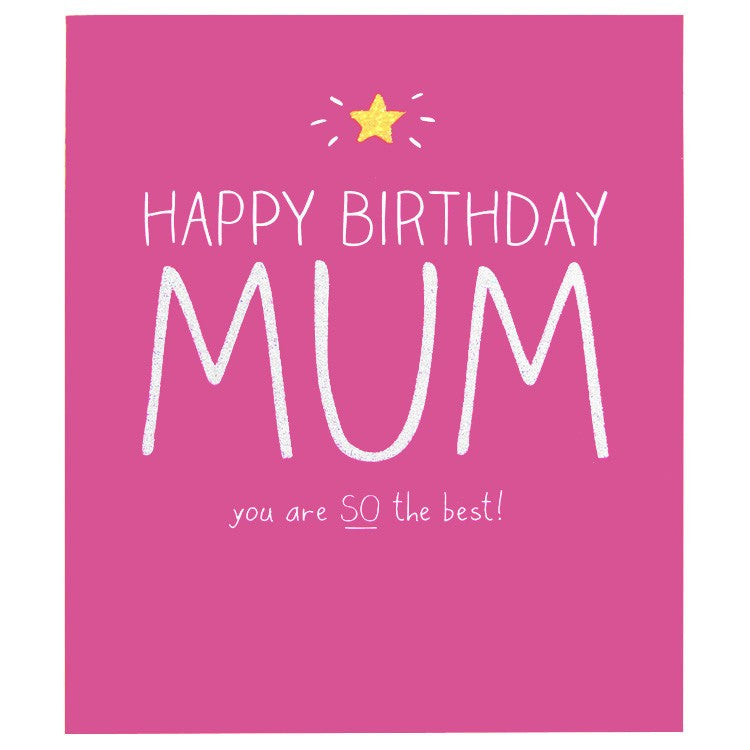 Happy Jackson Happy Birthday Mum Card