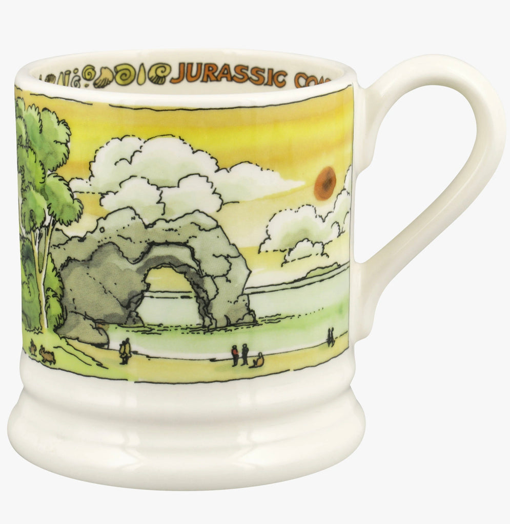 Emma Bridgewater Landscapes Of Dreams Jurassic Coastline 1/2 Pint Mug