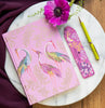 Sara Miller Dancing Cranes A5 Fabric Journal