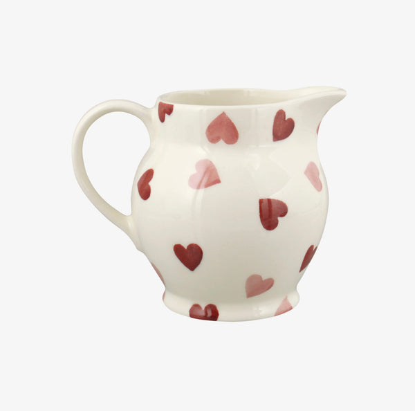 Emma Bridgewater Pink Hearts 1/2 Pint Jug