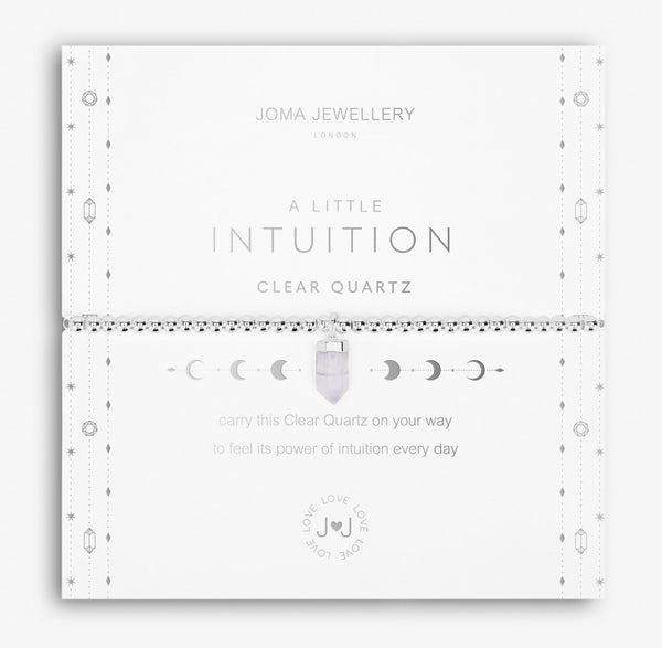 Joma Jewellery Affirmation Crystal A Little Intuition Bracelet