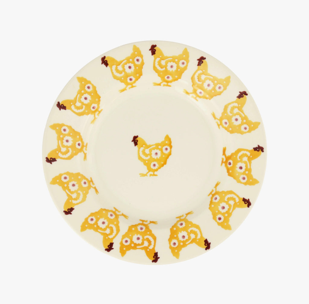 Emma Bridgewater Yellow Hen 8 1/2 Inch Plate