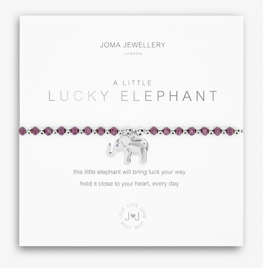 Joma Jewellery Colour Pop A Little Lucky Elephant Bracelet