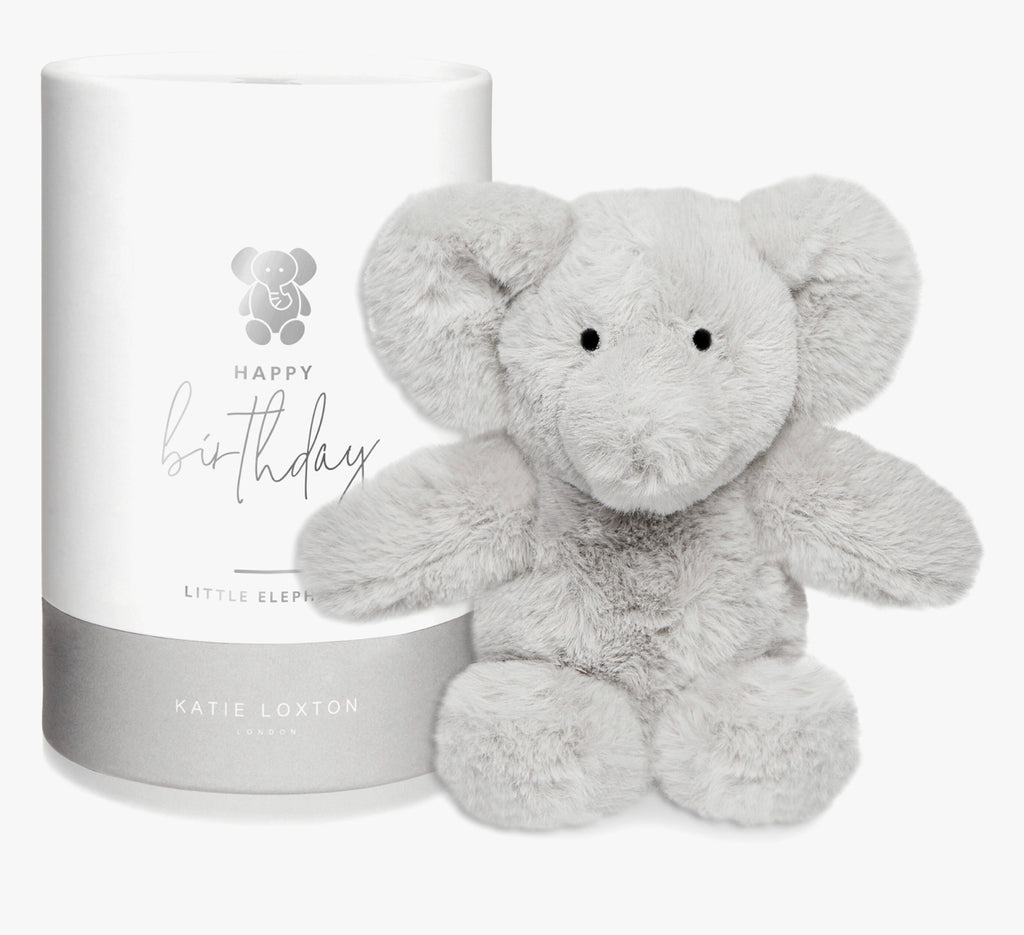 Katie Loxton Elephant Baby Toy - Happy Birthday