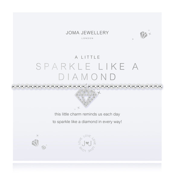 Joma Jewellery A Little Sparkle Like A Diamond Bracelet