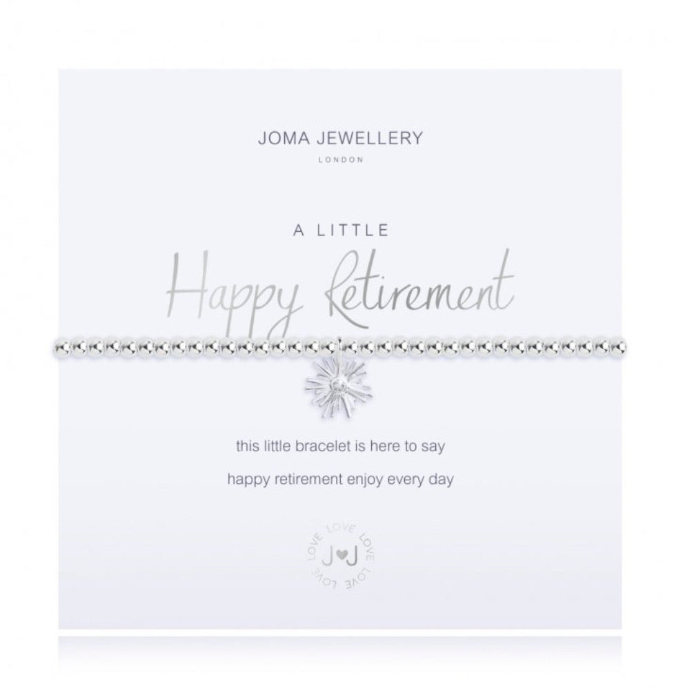 Joma Jewellery A Little Happy Retirement Bracelet
