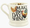 Emma Bridgewater Rise & Shine Eggs & Toast 1/2 Pint Mug