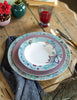 Pip Studio Flower Festival 21.5 cm Deep Plate - Light Blue