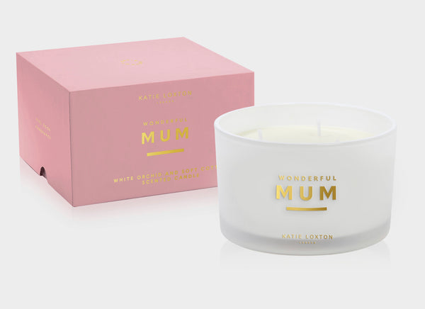 Katie Loxton Three Wick Candle - Wonderful Mum