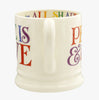 Emma Bridgewater Rainbow Toast Love is Love 1/2 Pint Mug