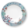 Pip Studio Flower Festival 21.5 cm Deep Plate - Light Blue