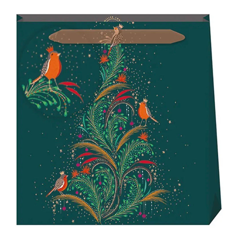 Sara Miller Robins & Tree Small Gift Bag