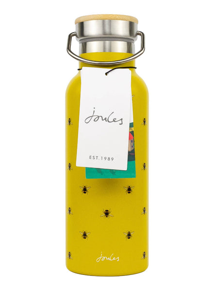 Joules Metal Water Bottle - Bees
