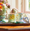 Emma Bridgewater Daffodils & Narcissus Set Of 2 1/2 Pint Mugs Boxed