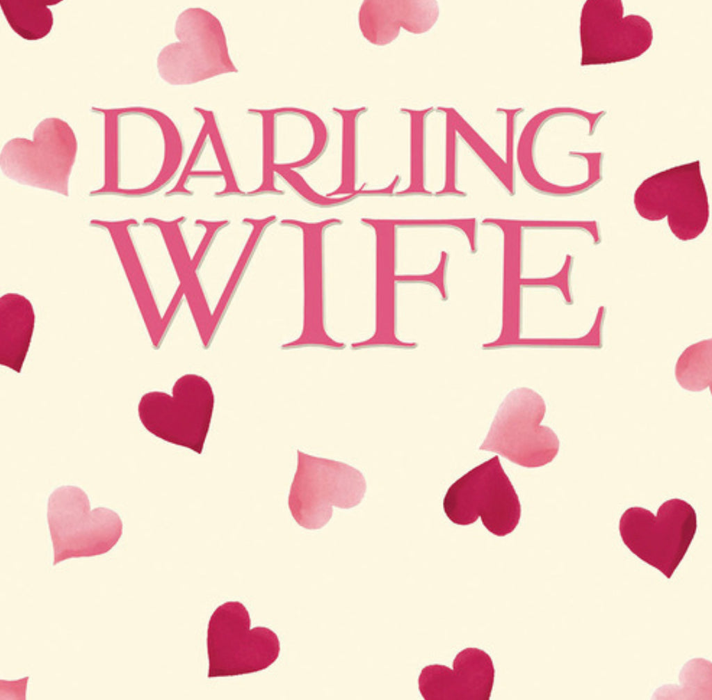 Emma Bridgewater Darling Wife Birthday Card