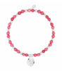 Joma Jewellery Wellness Gems Pink Jade Bracelet