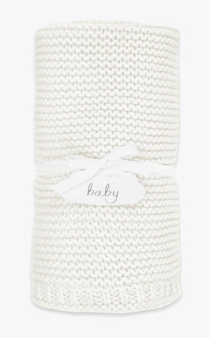 Katie Loxton Baby Blanket - White