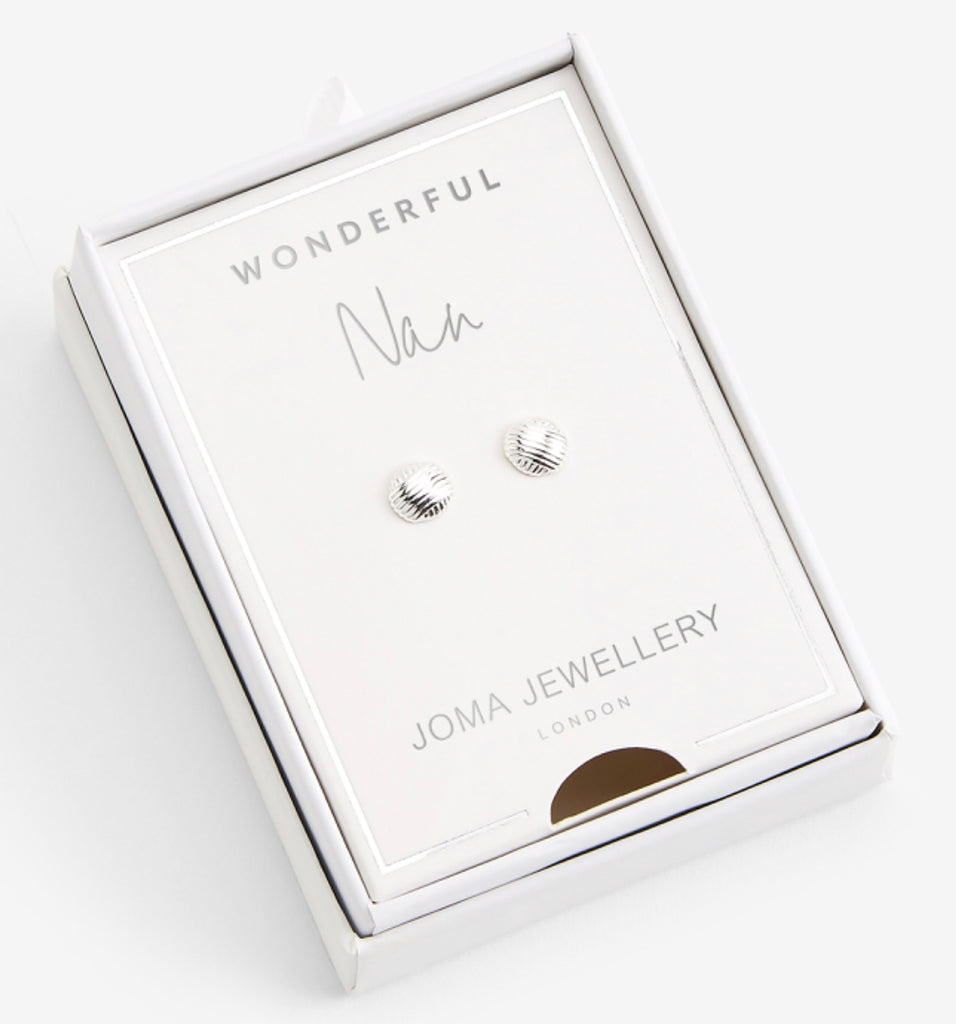 Joma Jewellery Earrings Treasure The Little Things ‘Wonderful Nan’