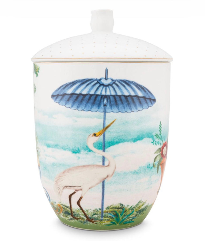 Pip Studio Jolie Heron 1.5ltr Storage Jar