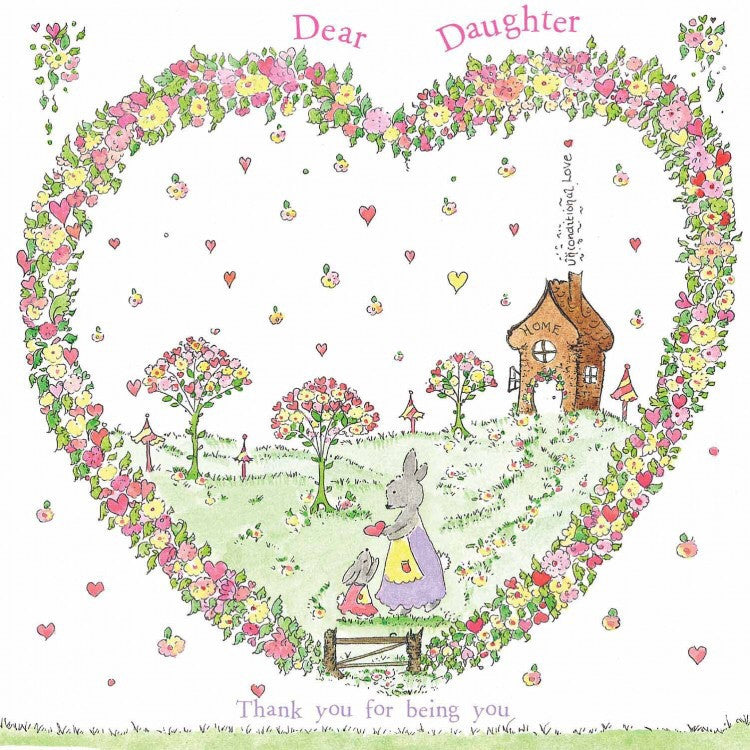 The Porch Fairies Card - Dear Daughter