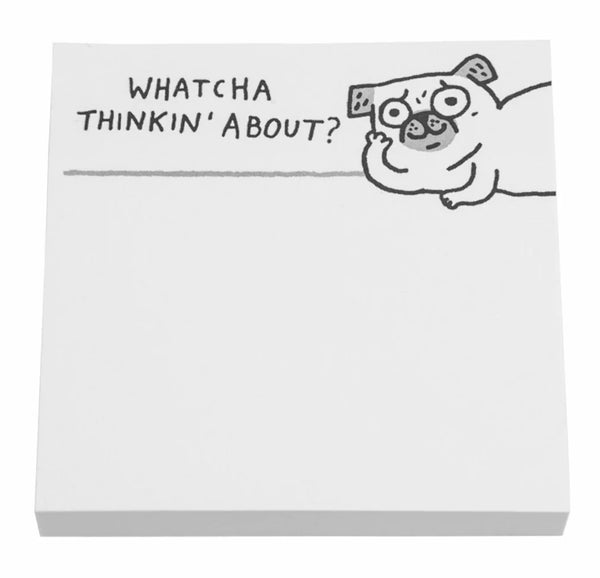 Gemma Correll Whatcha Thinkin' About Sticky Notes