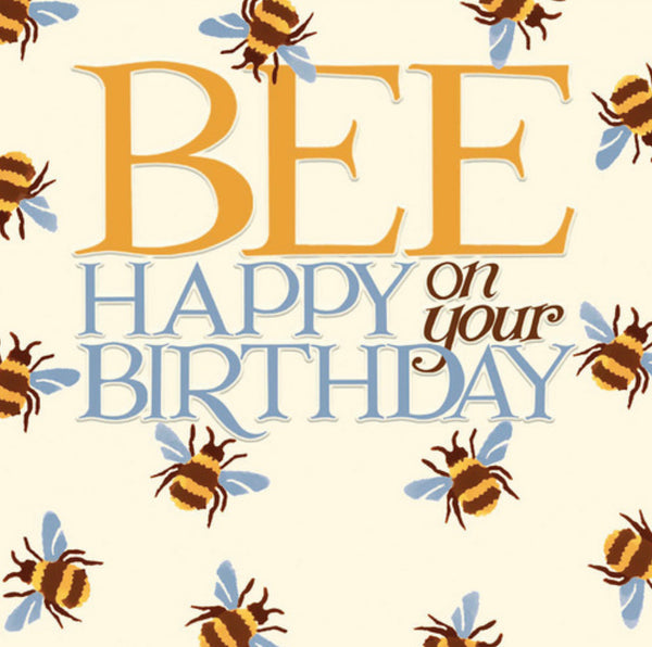 Emma Bridgewater Bee Happy Card