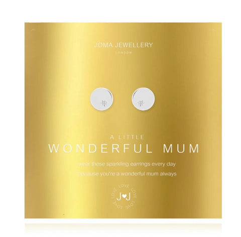 Joma Jewellery A Little Wonderful Mum Earrings