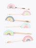 Meri Meri Enamel Rainbow Hair Slides