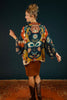 Powder Scandinavian Flora Kimono Jacket