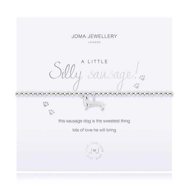 Joma Jewellery A Little Silly Sausage Bracelet