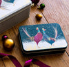 Sara Miller Pheasant Small Rectangular Tin With Fudge