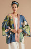 Powder Delicate Tropics Kimono Jacket - Indigo