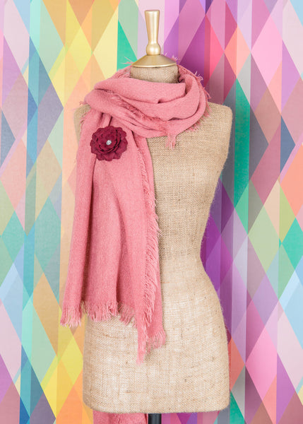 Powder Abigail Scarf - Pink