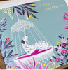 Sara Miller Blissful Dalmatian Birthday Card