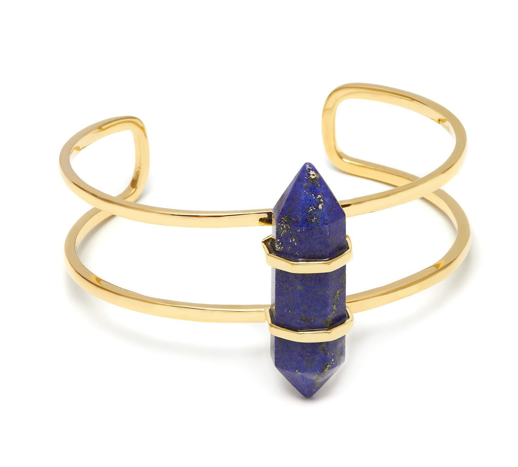 Lola Rose Boutique Obelisk Small Cuff Bracelet - Lapis Lazuli