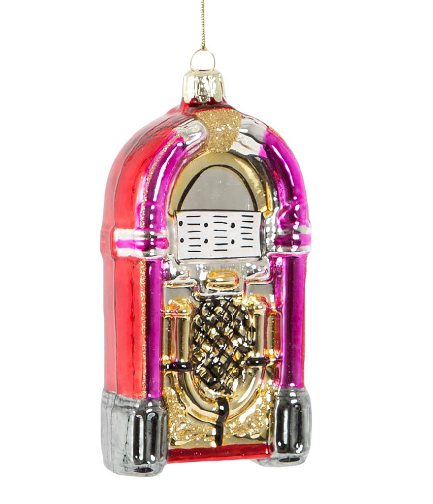 Sass & Belle Retro Jukebox Shaped Bauble