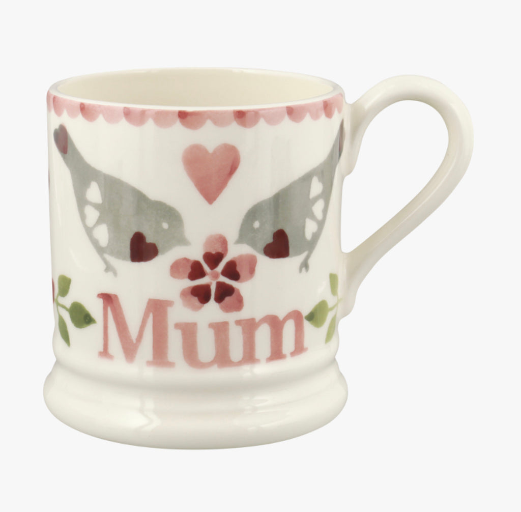 Emma Bridgewater Lovebirds 1/2 Pint Mum Mug