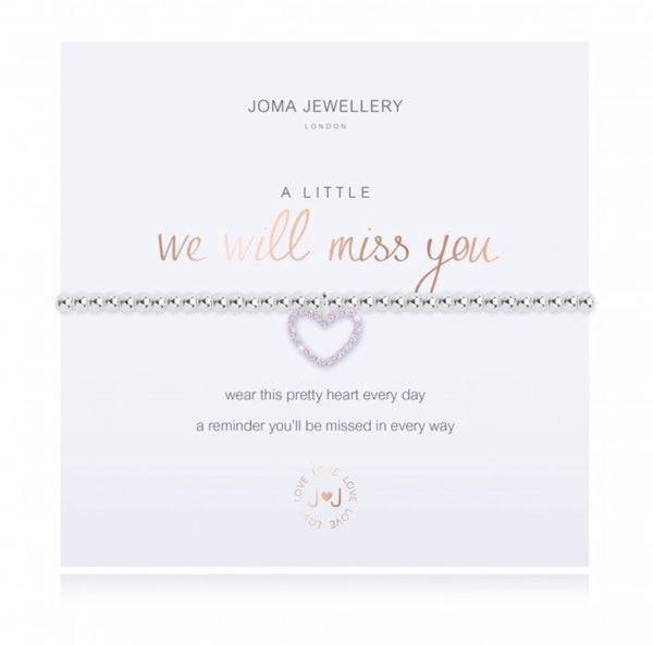 Joma Jewellery A Little We Will Miss You Bracelet