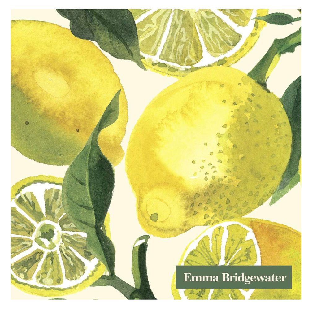 Emma Bridgewater Lemons Paper Cocktail Napkins