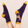 Powder Jumper Stag Ankle Socks - Navy