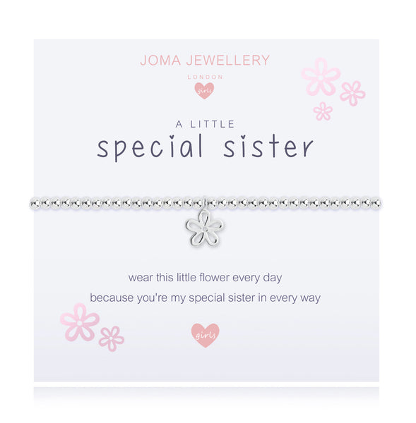 Joma Jewellery Girls A Little Special Sister Bracelet