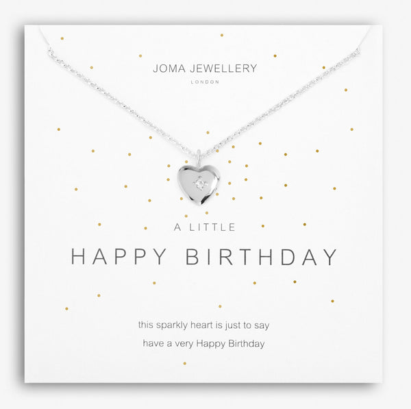 Joma Jewellery A Little Happy Birthday Necklace