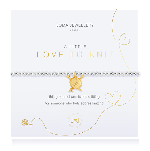 Joma Jewellery A Little Love To Knit Bracelet