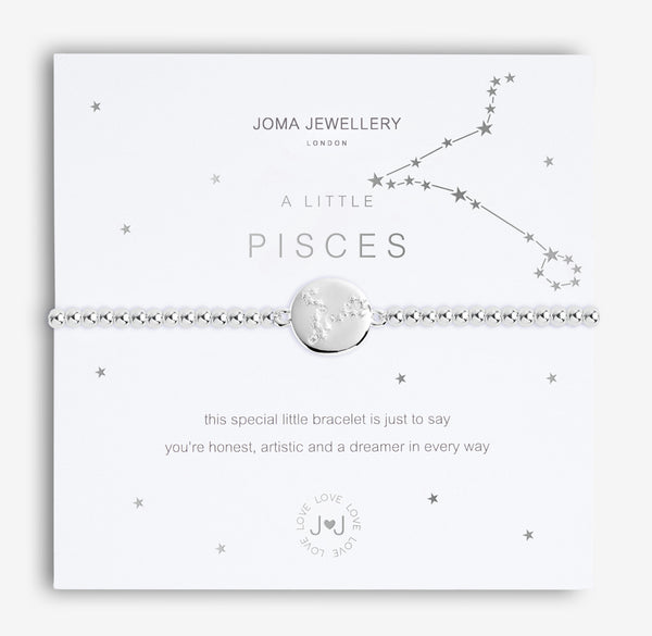 Joma Jewellery Star Sign A Little Pisces Bracelet